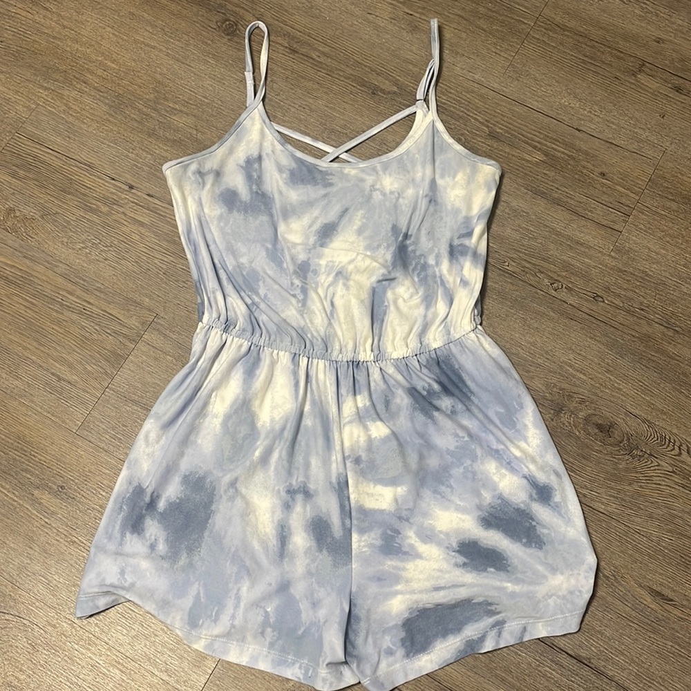 Ardene dye tie romper